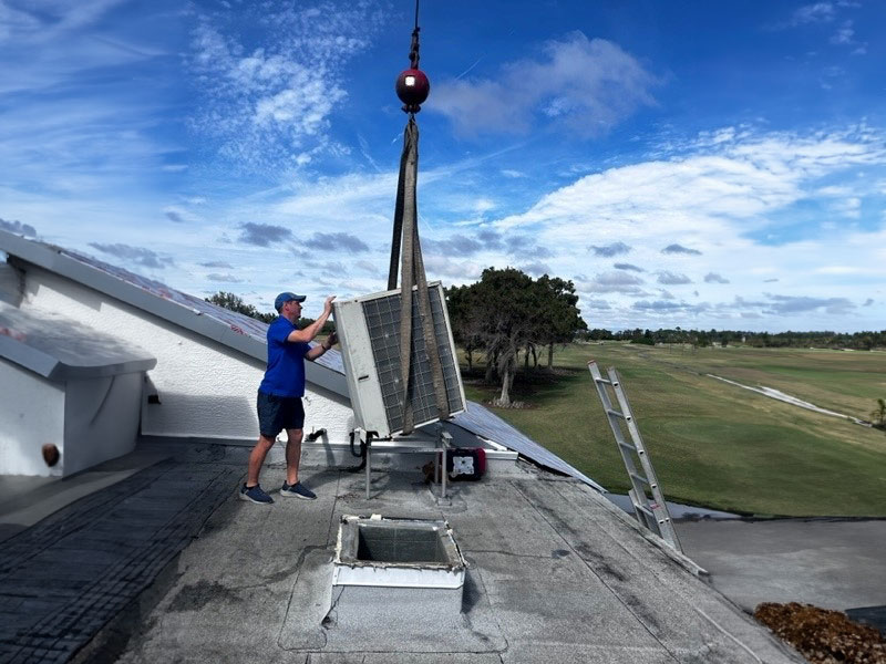 HVAC System Replacement Upgrades Myakka Pines Golf Clubhouse